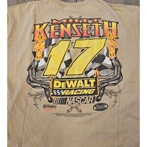 Vintage Matt Kenseth 17 DeWALT Ford Taurus NASCAR Series XXL T Shirt GILDAN RARE